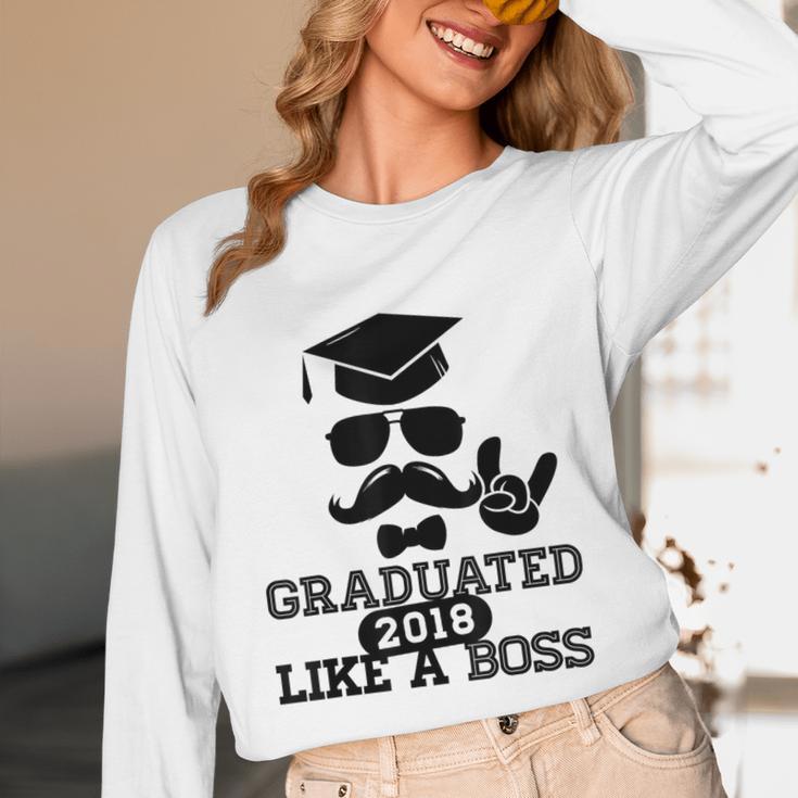 College High School Graduation Grad 2018 Shirt Unisex Long Sleeve T-Shirt