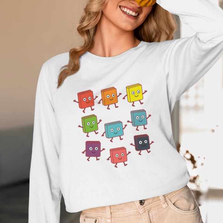 Color Our World Book Lover Reading Bookworm Reader Unisex Long Sleeve T-Shirt Color Our World Book Lover Reading Bookworm Reader Unisex Long Sleeve T-Shirt