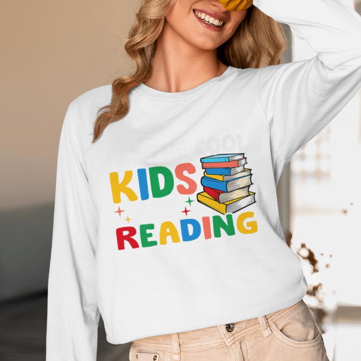 All The-Cool Kids Are Reading Teacher Book Lover Librarian Premium Unisex Long Sleeve T-Shirt All The-Cool Kids Are Reading Teacher Book Lover Librarian Premium Unisex Long Sleeve T-Shirt