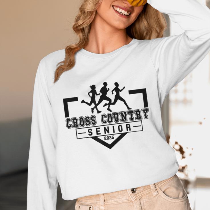 Cross Country Senior Night Senior 2025 Graduation Party 40 Unisex Long Sleeve T-Shirt