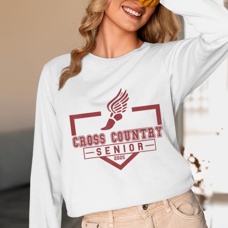 Cross Country Senior Night Senior 2025 Graduation Party 47 Unisex Long Sleeve T-Shirt