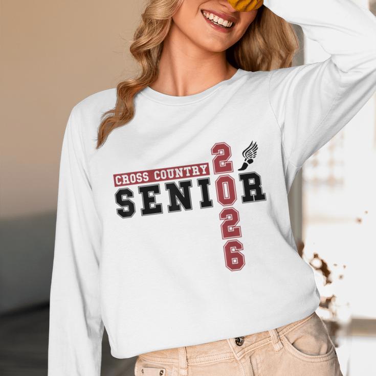 Cross Country Senior Night XC Senior 2026 Graduation 90 Unisex Long Sleeve T-Shirt