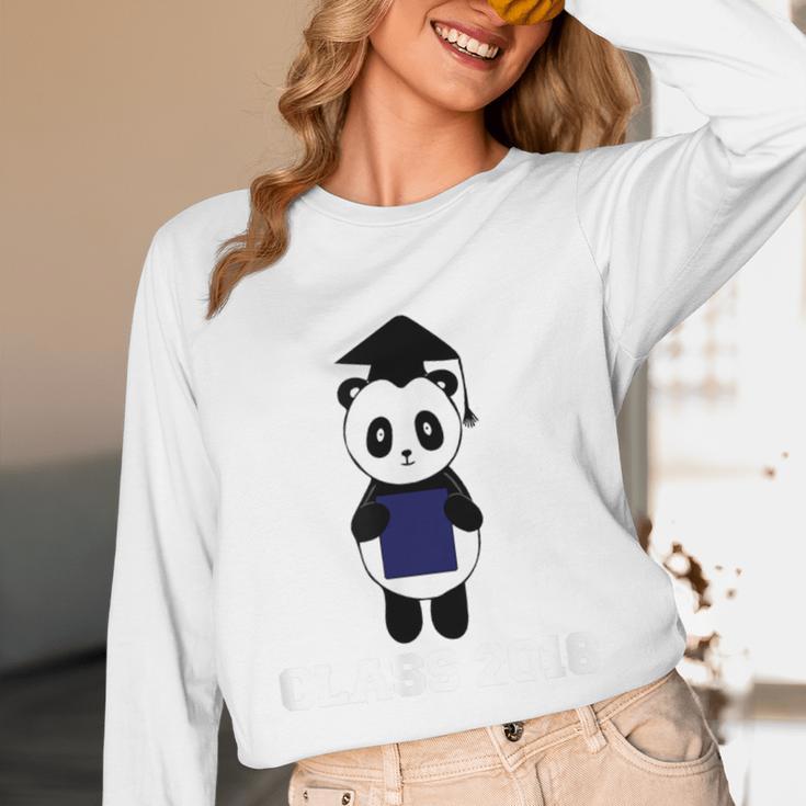 Cute Graduation Panda Class 2018 Unisex Long Sleeve T-Shirt