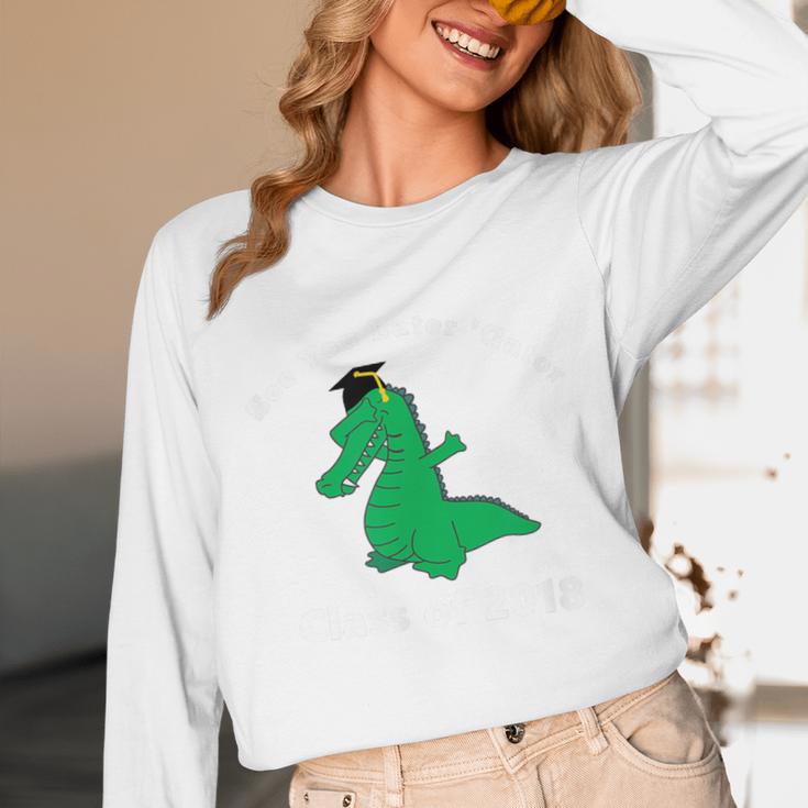 Dabbing Later Gator Graduation Class Of 2018 T-Shirt Unisex Long Sleeve T-Shirt
