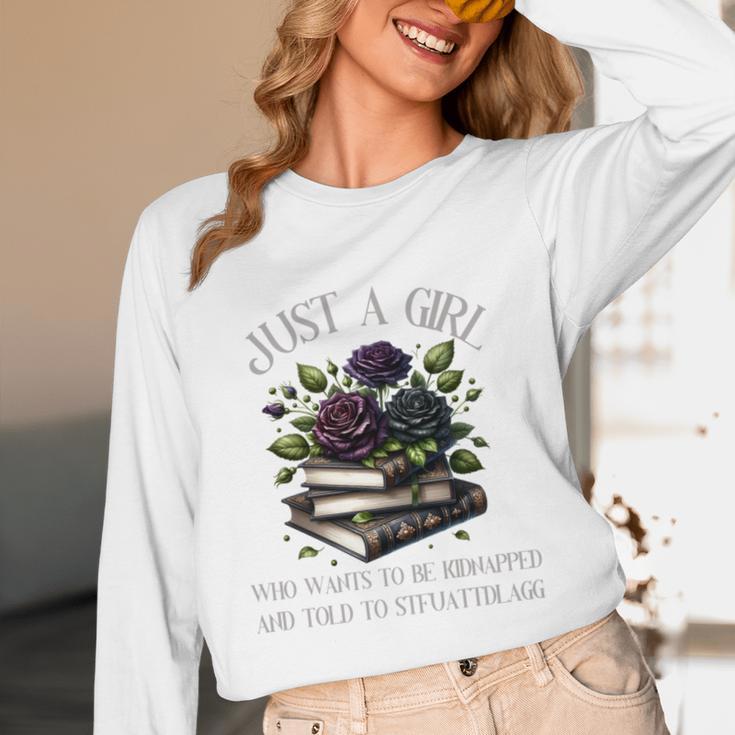 Dark Romance Women Smutt Book Lover Merch STFUATTDLAGG Good Unisex Long Sleeve T-Shirt Dark Romance Women Smutt Book Lover Merch STFUATTDLAGG Good Unisex Long Sleeve T-Shirt