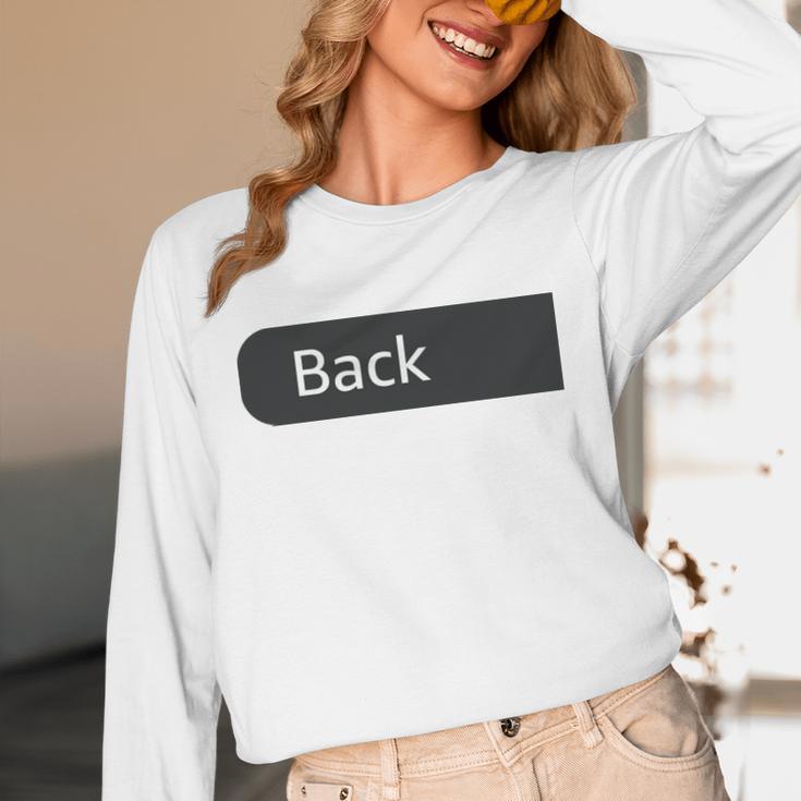 Dear Person Behind Me If You Can Read This Introvert Unisex Long Sleeve T-Shirt