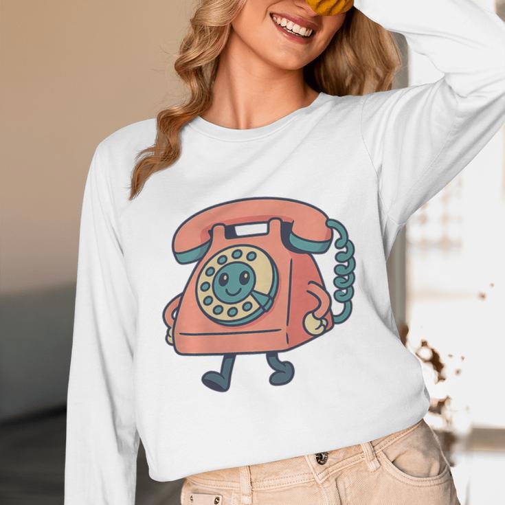 Dial It Back Retro Tech Nostalgia Vintage Premium Tri-Blend Unisex Long Sleeve T-Shirt