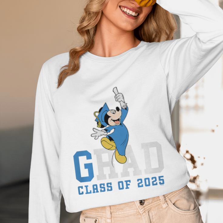 Disney Mickey Mouse 2025 Graduation Class Of '25 Rad Grad Premium Tri-Blend Unisex Long Sleeve T-Shirt