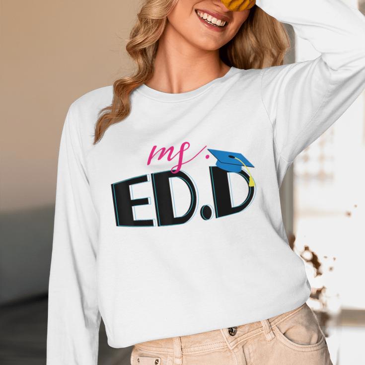 Doctor Of Education EDD Graduation 2021 Unisex Long Sleeve T-Shirt