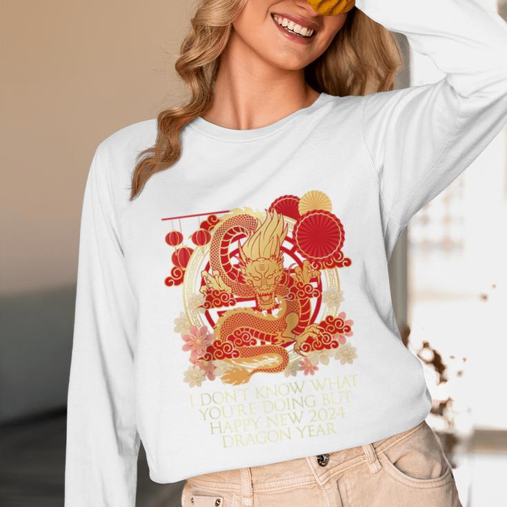 I Dont Know What Youre Doing Chinese New Year Introvert Raglan Baseball Tee Unisex Long Sleeve T-Shirt I Dont Know What Youre Doing Chinese New Year Introvert Raglan Baseball Tee Unisex Long Sleeve T-Shirt
