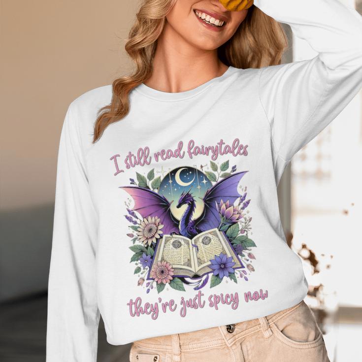 Dragon Bookish Romantasy Smut Merch Spicy Book Lover Premium Unisex Long Sleeve T-Shirt Dragon Bookish Romantasy Smut Merch Spicy Book Lover Premium Unisex Long Sleeve T-Shirt