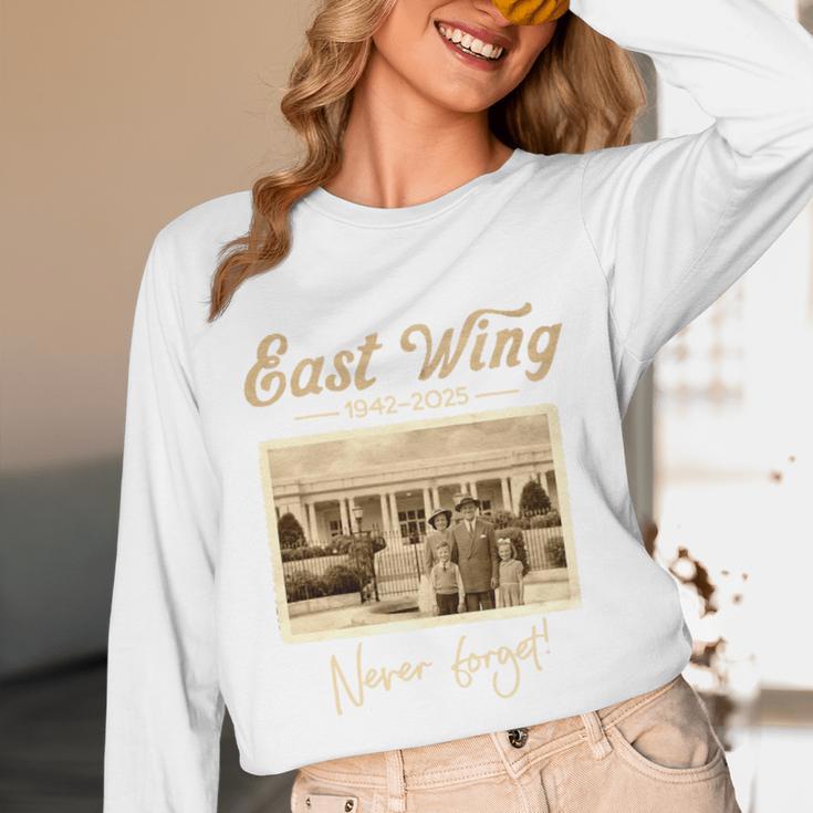 East Wing Never Forget American Vintage Nostalgia Premium Tri-Blend Unisex Long Sleeve T-Shirt East Wing Never Forget American Vintage Nostalgia Premium Tri-Blend Unisex Long Sleeve T-Shirt
