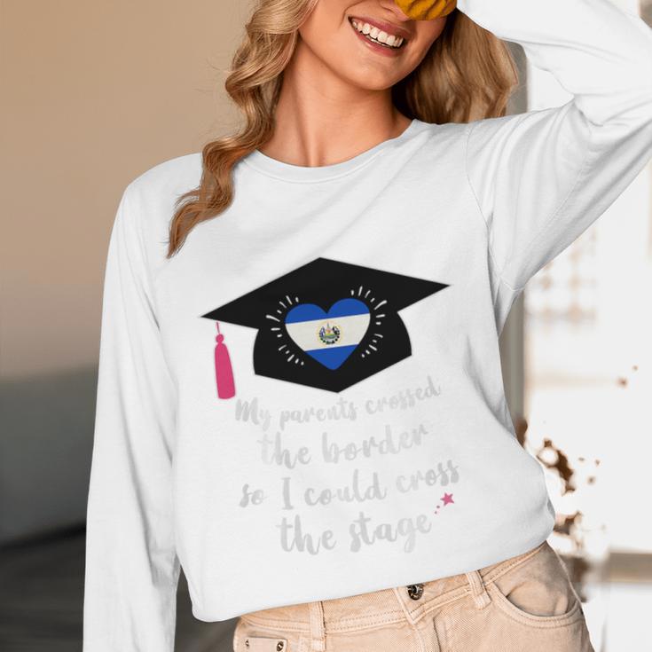 El Salvador Pride Graduation 2019 Tshirt Premium Tri-Blend Unisex Long Sleeve T-Shirt