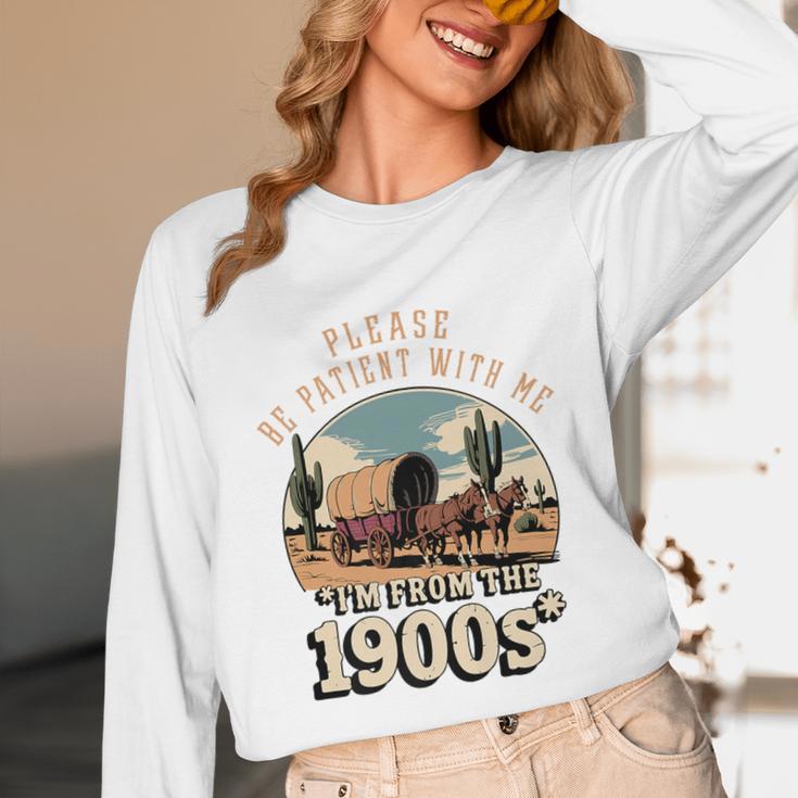 Father’s Day Please Be Patient With Me I'm From The 1900s Premium Unisex Long Sleeve T-Shirt Father’s Day Please Be Patient With Me I'm From The 1900s Premium Unisex Long Sleeve T-Shirt