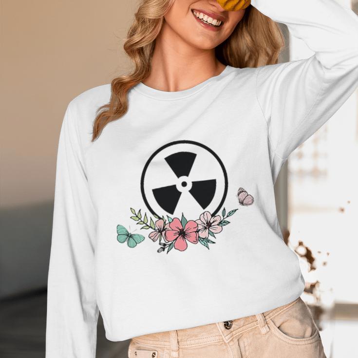 Floral Rad Tech Radiology Graduation X-Ray Tech Unisex Long Sleeve T-Shirt