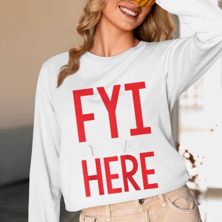 Fyi Introvert Here Raglan Baseball Tee Unisex Long Sleeve T-Shirt Fyi Introvert Here Raglan Baseball Tee Unisex Long Sleeve T-Shirt