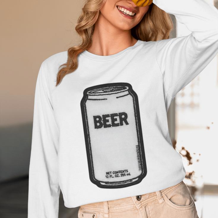 Generic Beer 1980s 80s Nostalgia Premium Tri-Blend Unisex Long Sleeve T-Shirt