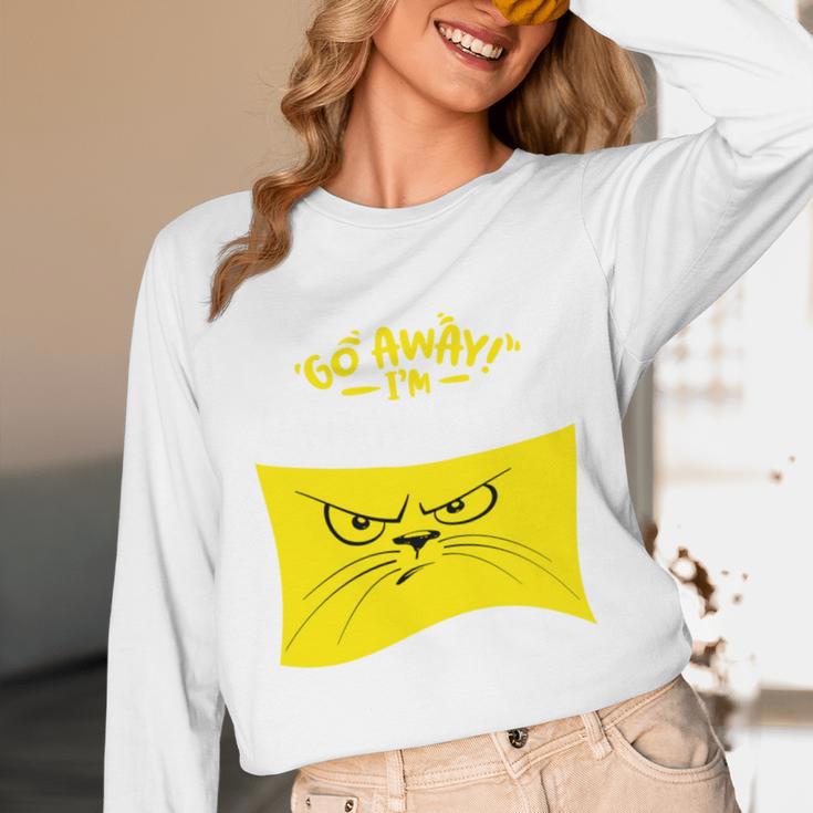 Go Away I'm Introverting Antisocial Shy Introvert Unisex Long Sleeve T-Shirt Go Away I'm Introverting Antisocial Shy Introvert Unisex Long Sleeve T-Shirt