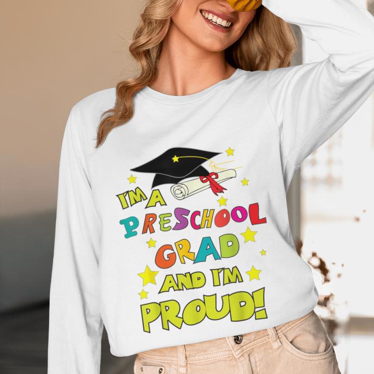 Graduation Class 2018 Cap Gown Shirt Preschool Grad Proud Unisex Long Sleeve T-Shirt