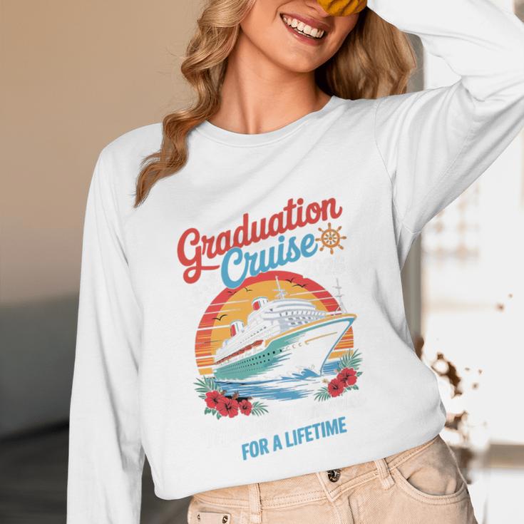 Graduation Cruise Trip Class Of 2026 Senior Summer Vacation Premium Unisex Long Sleeve T-Shirt