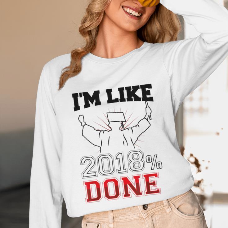 GraduationShirt I'm Like 2018 Done Class Of Unisex Long Sleeve T-Shirt