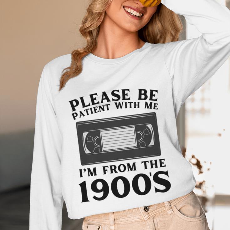 Over The Hill Please Be Patient I'm From The 1900s VHS Premium Tri-Blend Unisex Long Sleeve T-Shirt Over The Hill Please Be Patient I'm From The 1900s VHS Premium Tri-Blend Unisex Long Sleeve T-Shirt