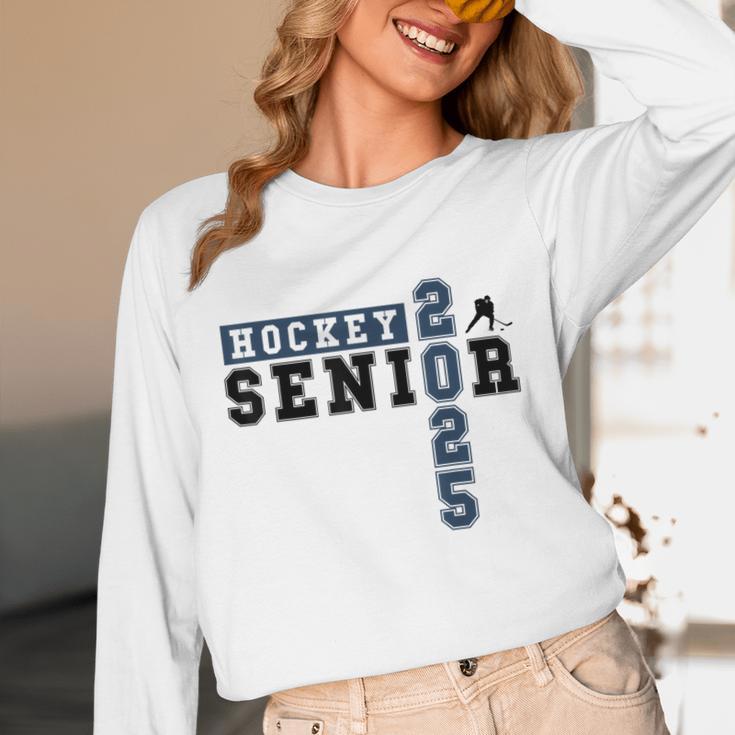Hockey Senior Night Hockey Senior 2025 Graduation 32 Unisex Long Sleeve T-Shirt
