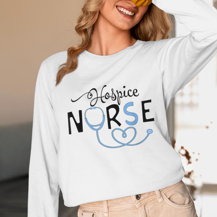 Hospice Nurse Doctor Graduation Medical Nursing RN Unisex Long Sleeve T-Shirt