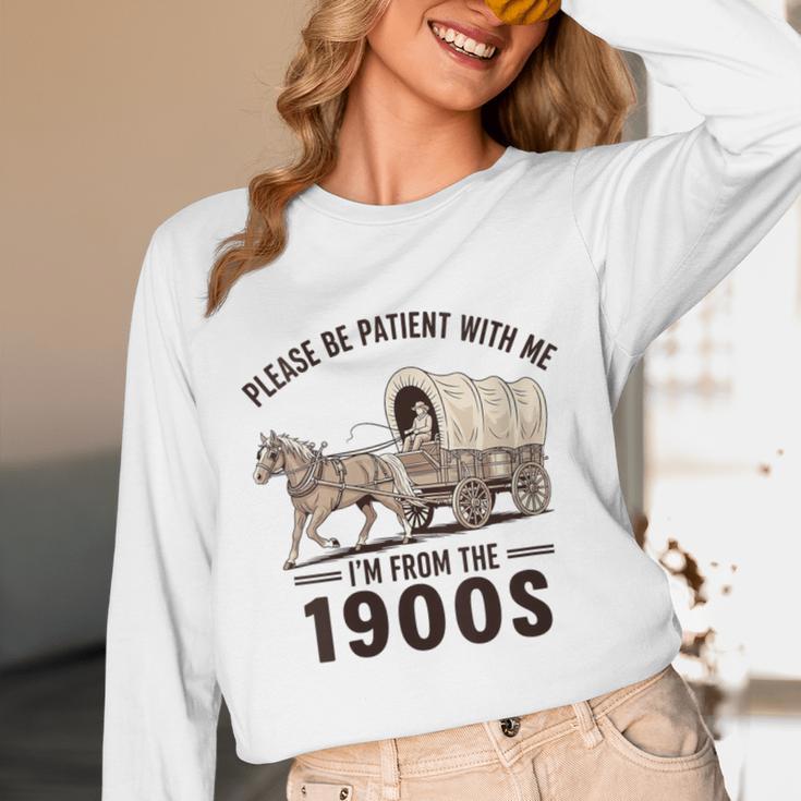 I'm From The 1900s Tee Western For Men Unisex Long Sleeve T-Shirt I'm From The 1900s Tee Western For Men Unisex Long Sleeve T-Shirt