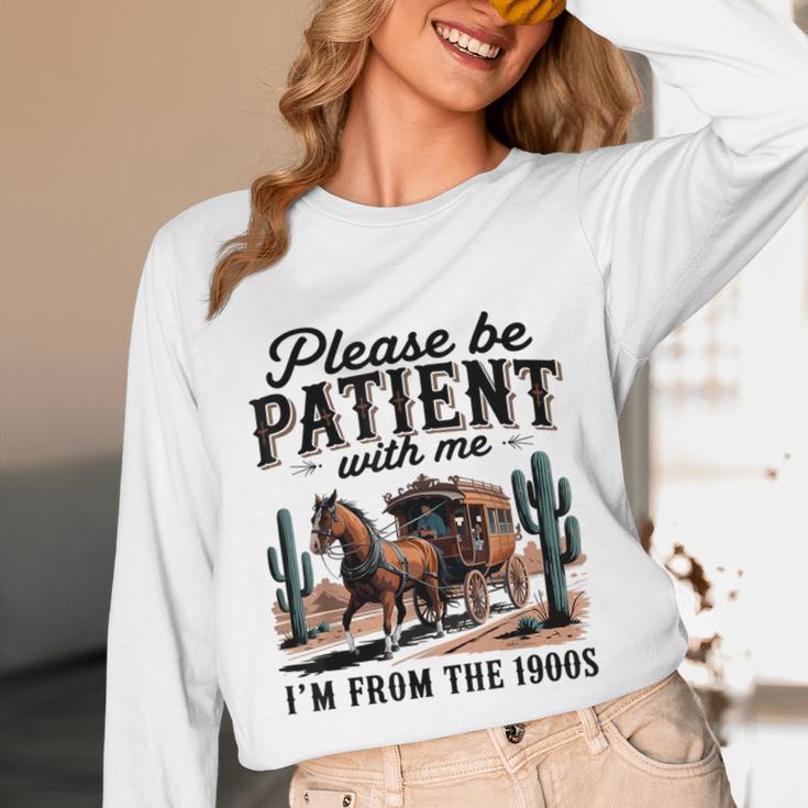 I'm From The 1900s Historical Humor Old Person Unisex Long Sleeve T-Shirt I'm From The 1900s Historical Humor Old Person Unisex Long Sleeve T-Shirt