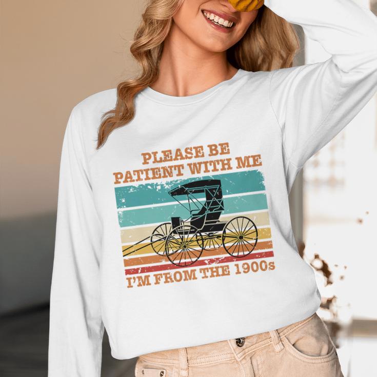 I'm From The 1900s Vintage Retirement Premium Unisex Long Sleeve T-Shirt