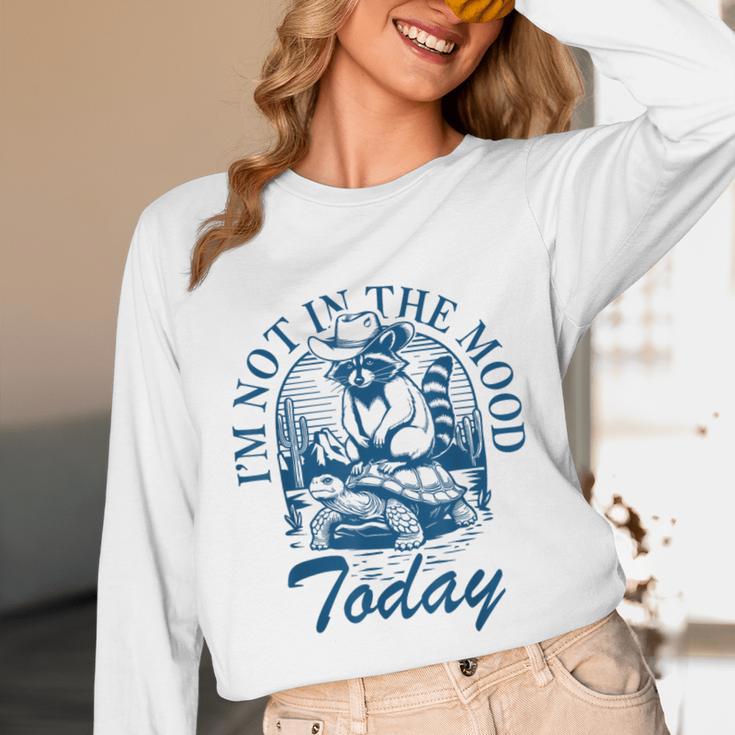 I’m Not In The Mood Today Anti-Social Moody Introvert Humor Unisex Long Sleeve T-Shirt I’m Not In The Mood Today Anti-Social Moody Introvert Humor Unisex Long Sleeve T-Shirt