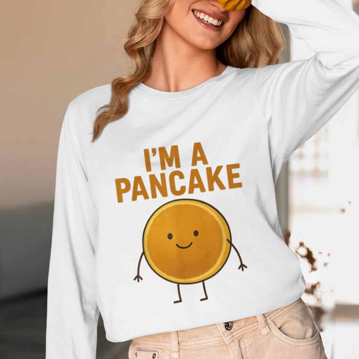 I’m a Pancake Meme For Nostalgia And Sci-Fi Fan Unisex Long Sleeve T-Shirt I’m a Pancake Meme For Nostalgia And Sci-Fi Fan Unisex Long Sleeve T-Shirt