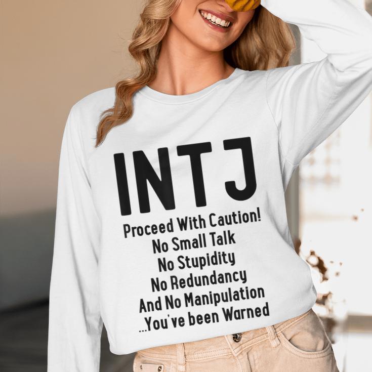 INTJ Rules Architect Personality Type Introvert Unisex Long Sleeve T-Shirt