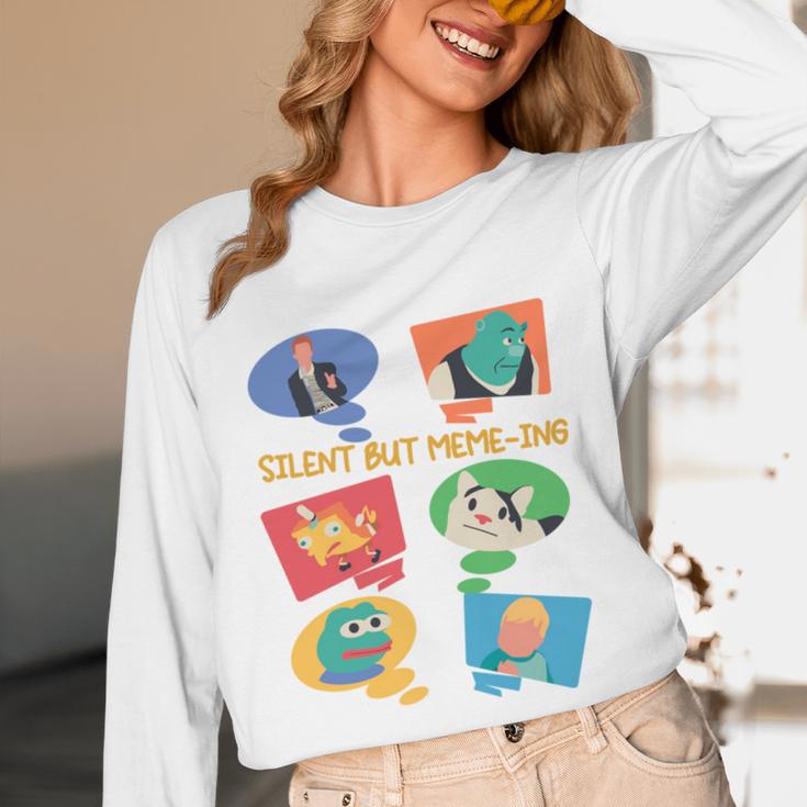 Introvert Anti People Antisocial Social Media Meme Lovers Unisex Long Sleeve T-Shirt Introvert Anti People Antisocial Social Media Meme Lovers Unisex Long Sleeve T-Shirt
