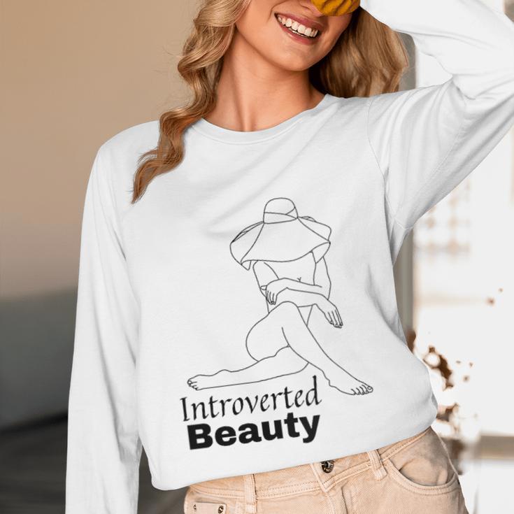Introvert Health Aware Acceptance Beauty Art Unisex Long Sleeve T-Shirt Introvert Health Aware Acceptance Beauty Art Unisex Long Sleeve T-Shirt