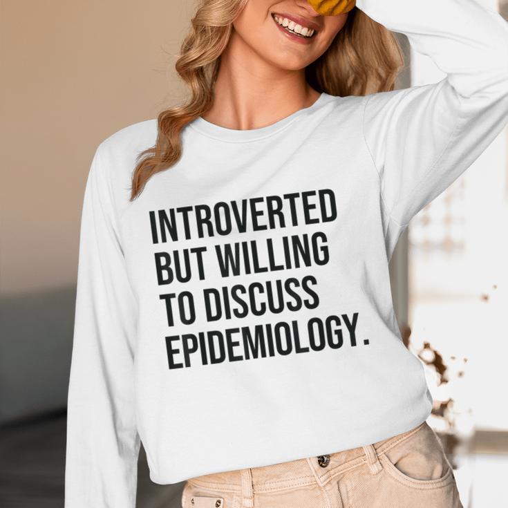 Introverted Epidemiologist Epidemiology Introvert Unisex Long Sleeve T-Shirt Introverted Epidemiologist Epidemiology Introvert Unisex Long Sleeve T-Shirt