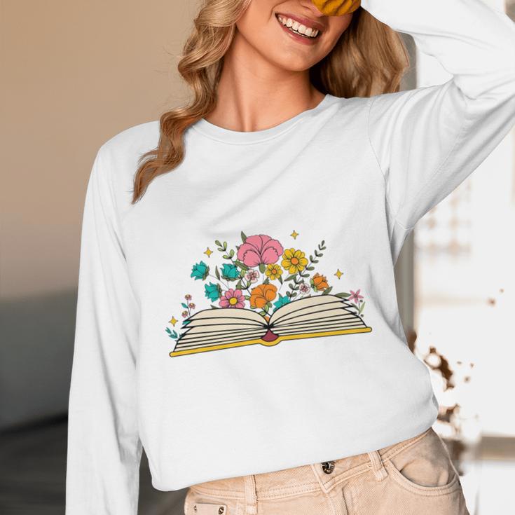 Its a Good Day To Read a Book Librarian Books Reading Floral Unisex Long Sleeve T-Shirt Its a Good Day To Read a Book Librarian Books Reading Floral Unisex Long Sleeve T-Shirt