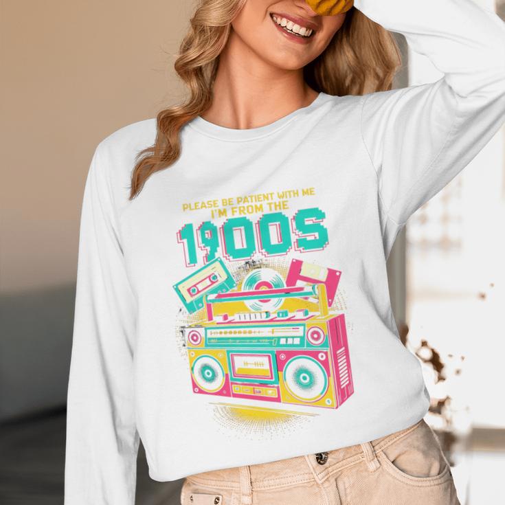 Joke 90s Please Be Patient With Me I'm From The 1900s Premium Tri-Blend Unisex Long Sleeve T-Shirt Joke 90s Please Be Patient With Me I'm From The 1900s Premium Tri-Blend Unisex Long Sleeve T-Shirt
