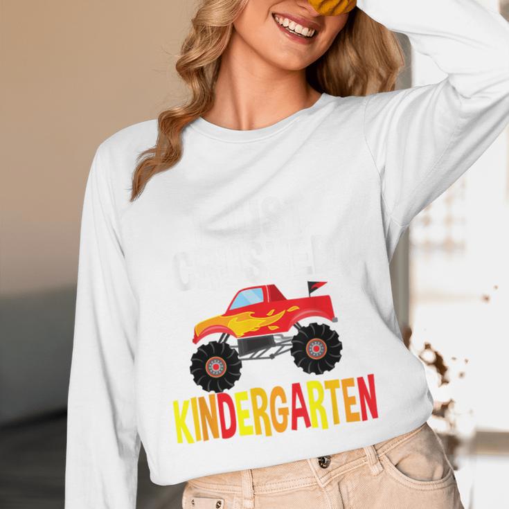 I Just Crushed Kindergarten Monster Graduation Shirt Unisex Long Sleeve T-Shirt