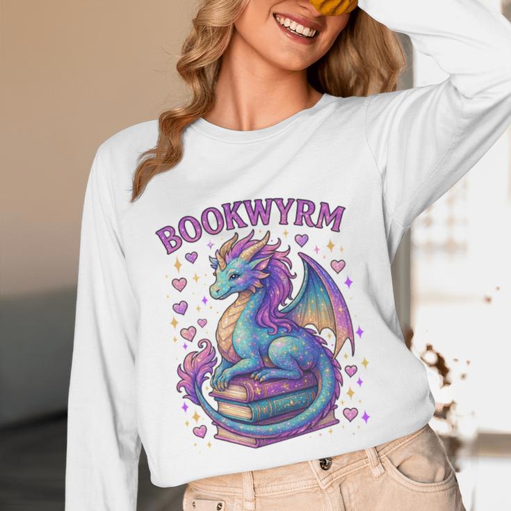 Just a Girl Who Loves Dragons And Books Unisex Long Sleeve T-Shirt