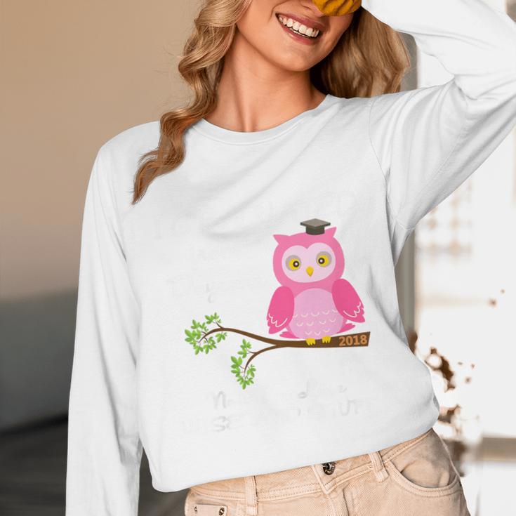 Kids I Graduated From Daycare Graduation T-Shirt For Girls Unisex Long Sleeve T-Shirt