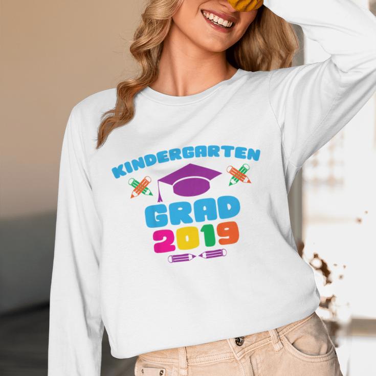 Kids Kindergarten Grad 2019 Graduation T-Shirt Unisex Long Sleeve T-Shirt