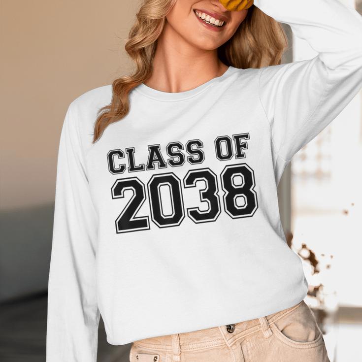 Kindergarten Class Of 2038 First Day School Graduation Unisex Long Sleeve T-Shirt