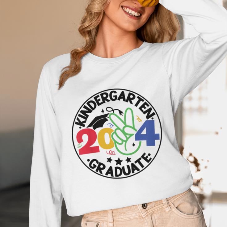 Kindergarten Graduation 2024 Graduate Last Day Of School Unisex Long Sleeve T-Shirt