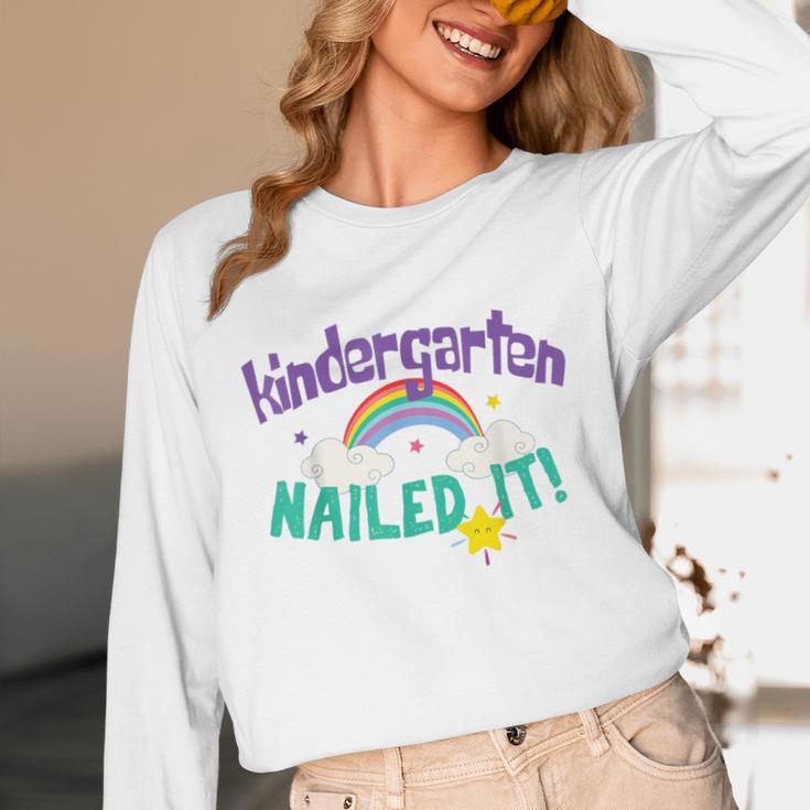 Kindergarten Graduation Nailed It Kids 2021 Unisex Long Sleeve T-Shirt
