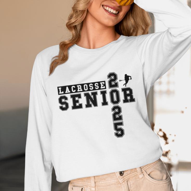Lacrosse Senior Night Lacrosse Senior 2025 Graduation 29 Unisex Long Sleeve T-Shirt