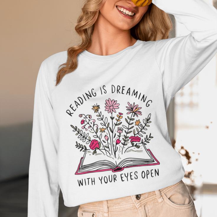 Librarian Cute Bookish It's A Good Day To Read A Book Lover Unisex Long Sleeve T-Shirt Librarian Cute Bookish It's A Good Day To Read A Book Lover Unisex Long Sleeve T-Shirt