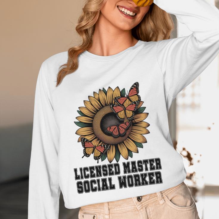Licensed Masters Social Work Worker LMSW Graduation 2026 Unisex Long Sleeve T-Shirt