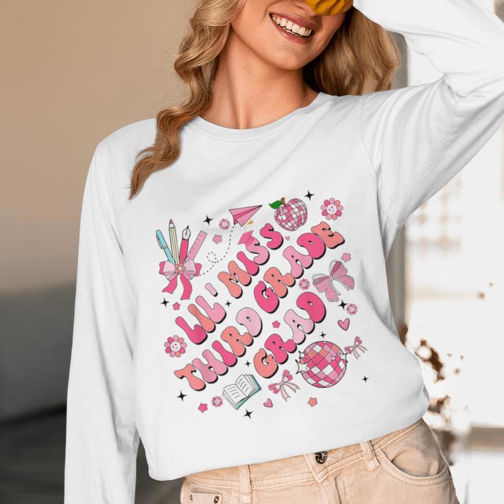 Lil Miss Third 3rd Grade Grad Graduation Last Day Girls Kid Unisex Long Sleeve T-Shirt